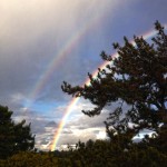Double Rainbow — Photo by Deb Pirdy
