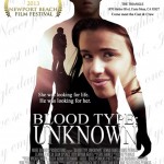 “Blood Type: Unknown” poster