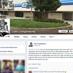 The CdM Compliments facebook page. (This image has been altered for privacy)