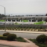 The view some residents have of the civic center parking structure.