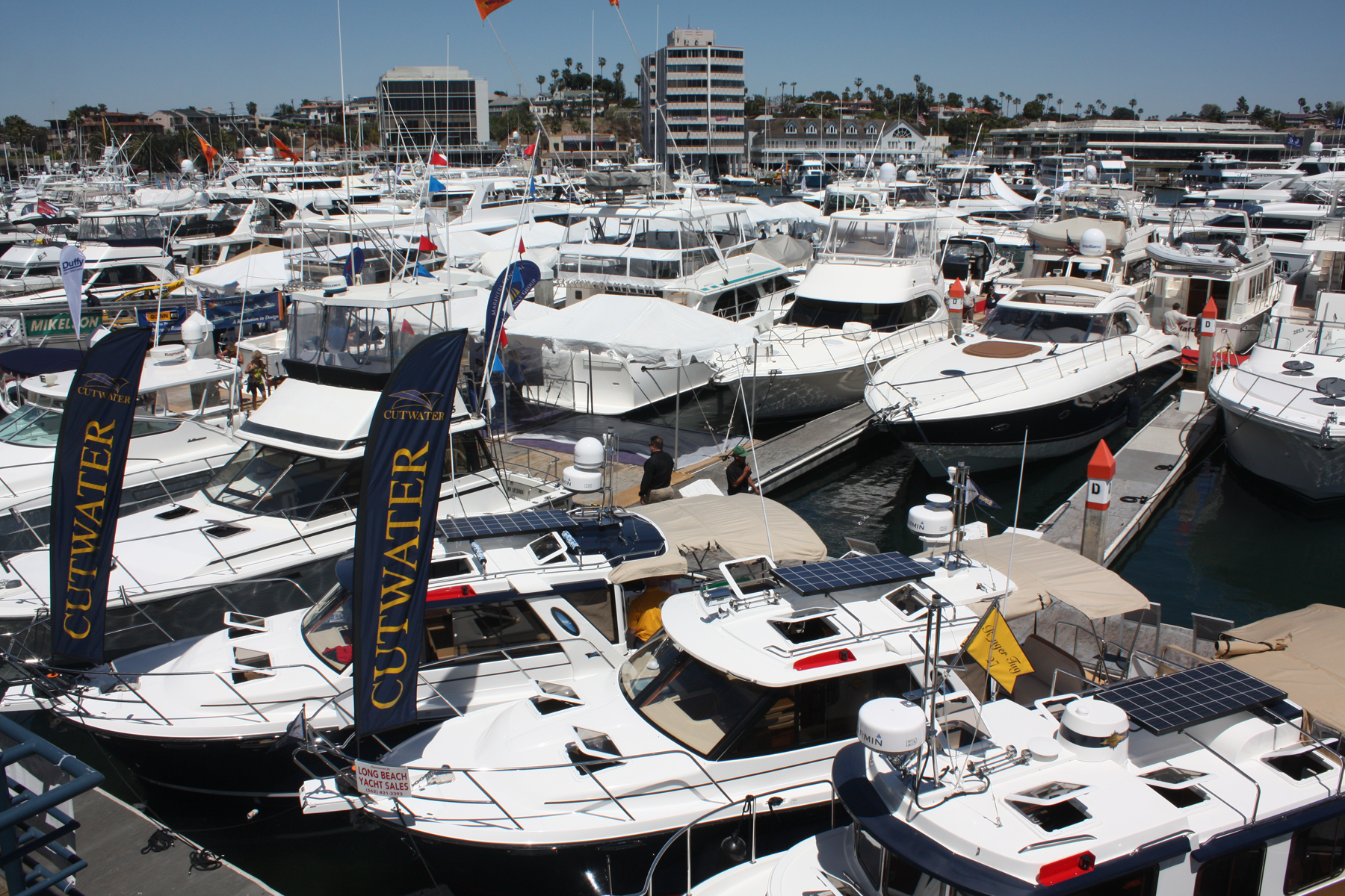 Newport Local News Newport Boat Show Docks at Lido Marina Village