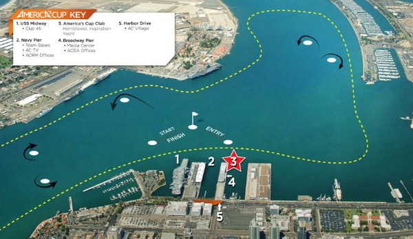 America’s cup racing set for san diego - newport beach news