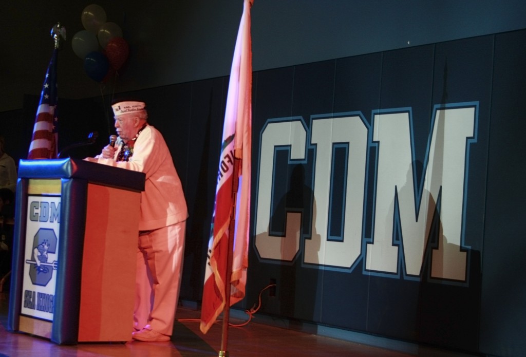 Jack_Hammett CdM Living History veteran luncheon speaker