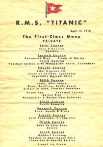 Titanic Menu-web