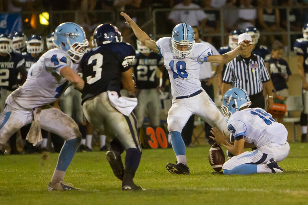 Corona del Mar High's Griff Amies tied the state record for the most field goals in a season (22), and CdM won its division in the CIF playoffs.