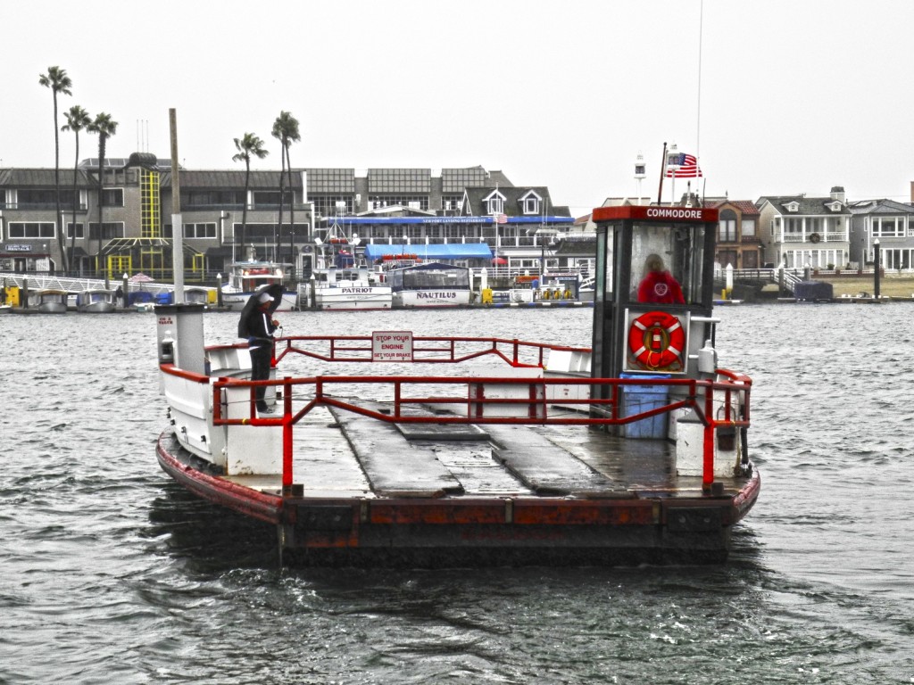 WinterRain: All alone on the bay — Photo by Lawrence Sherwin