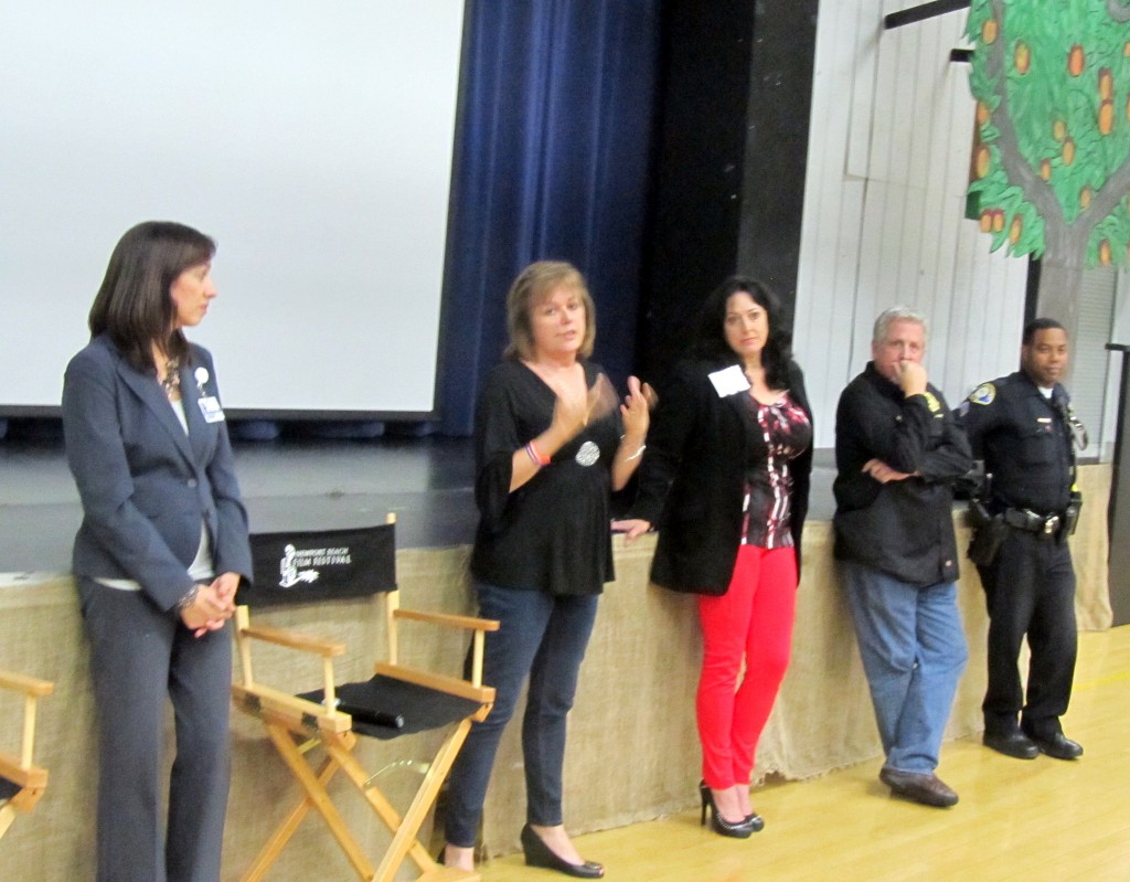 Panel speakers (left to right) Michaell Rose, Natalie Costa, Della Lisi Kerr, Mark Nomady and Vlad Anderson.