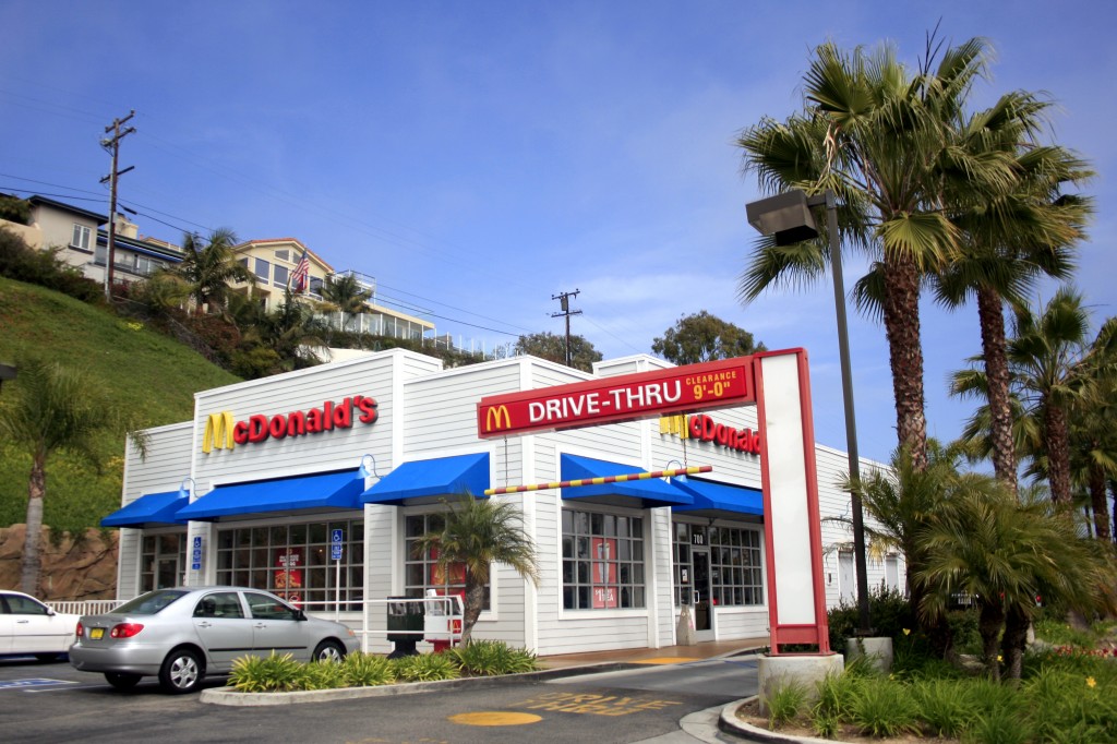 The Coast Highway McDonald's where the incident occurred. — Photo by Sara Hall