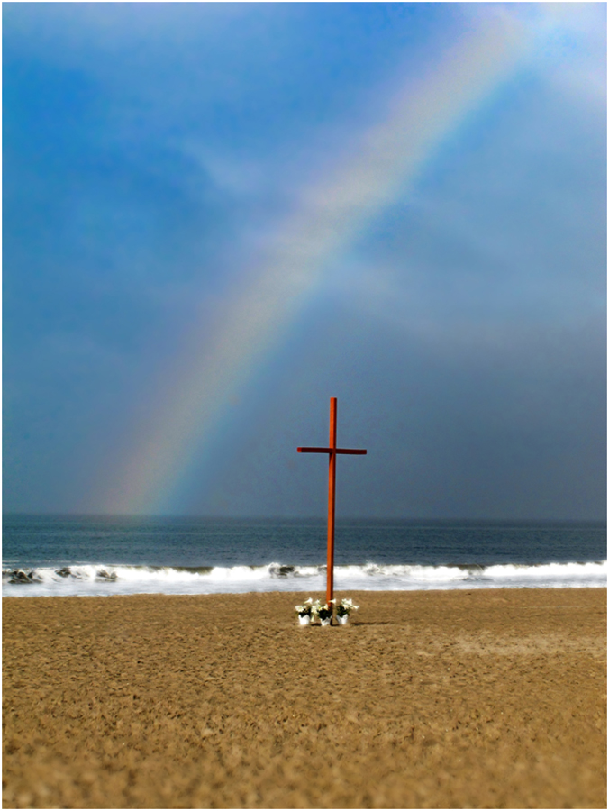 Easter sunrise service on the beach. — Photo by Mark Jenkins