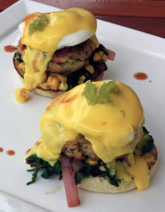 X - Main Lobster & Pacific Shrimp Cake Benedict