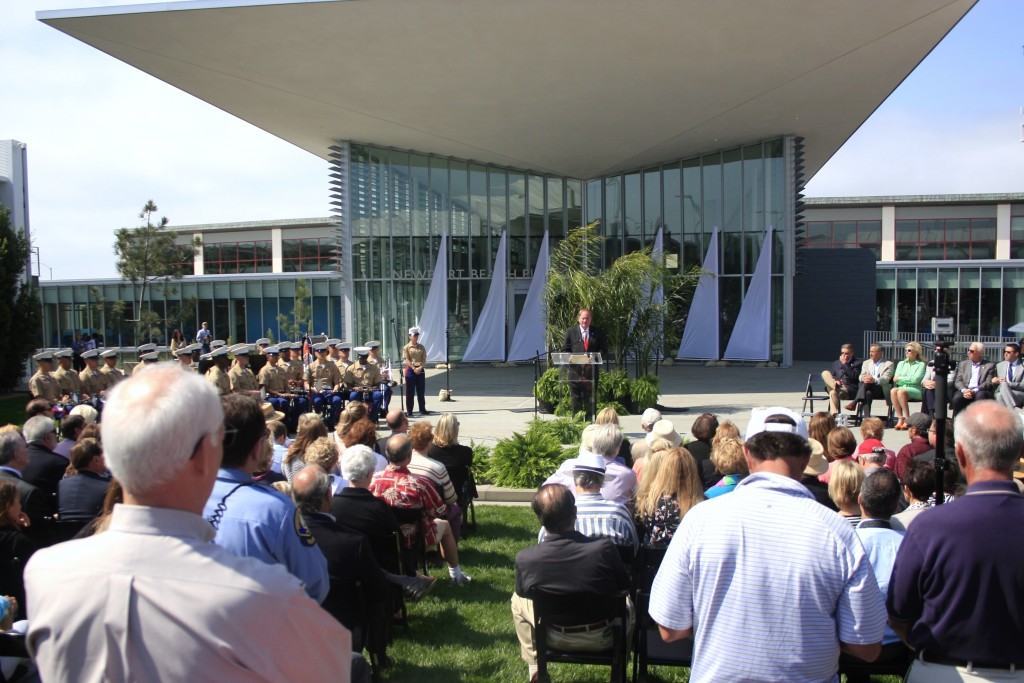 Mayor Keith Curry speaks to the crowd during the event. — Photo by Sara Hall