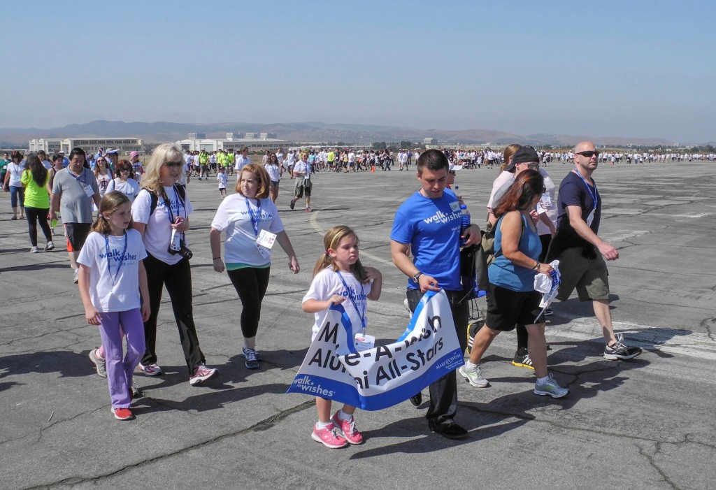 The 2013 Orange County Walk for Wishes event. — Photos by Lawrence Sherwin.