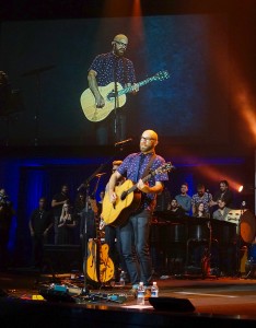 Tim Timmons performs at Mariners Church. — Photo by Luke St. Hilare