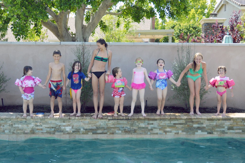 The second generation of former members of Newport Beach Brownie Troop 701, formed in 1977.   — Photo by Jill Fales