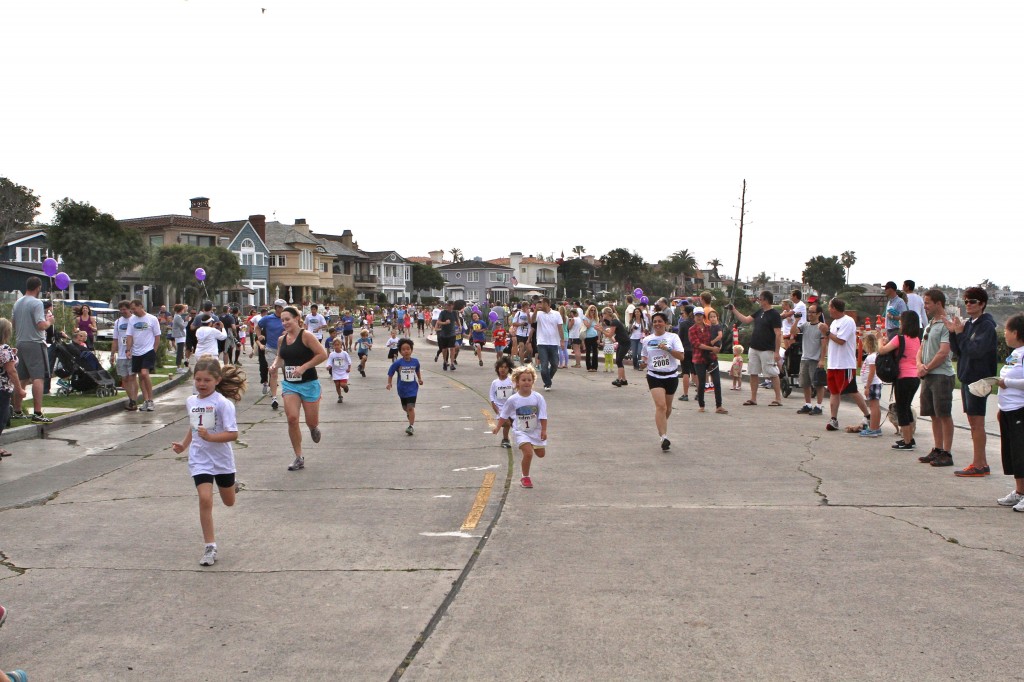 The Kids race. — Photos by Jim Collins