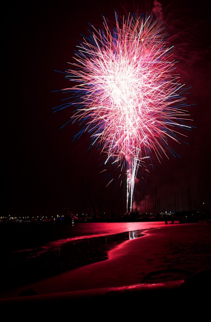 Red hot beach — Photo by Marlene Tolfa