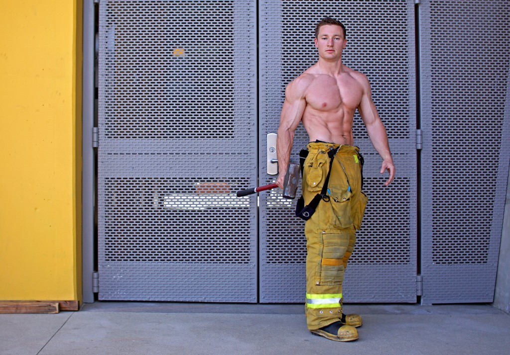 Tim Cody will be up for auction at the 11th Annual Firefighter Bachelor Auction on July 13. — Photos by KatyErin Photography