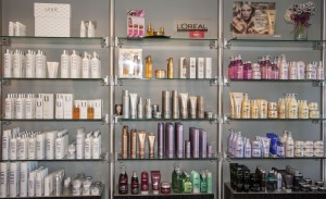 Some of the products offered at Ashtin Salon.