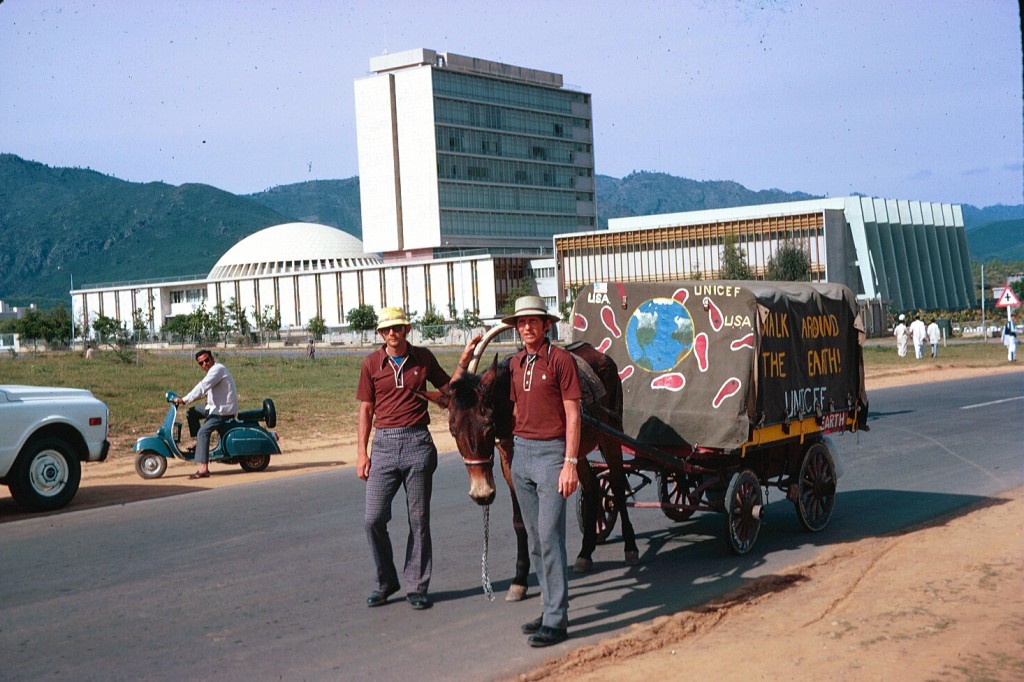 The walkers in Islamabad, Pakistan.