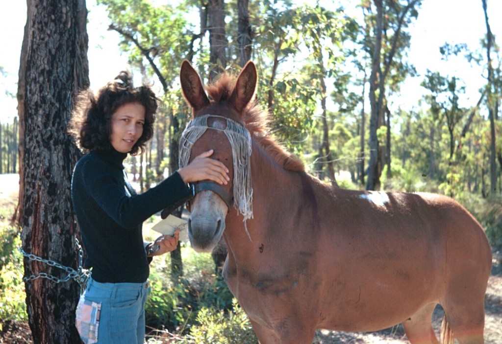 Jenni Samuel with Willie Makeit II