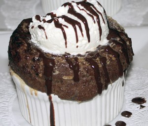 chocolate souffle