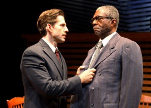 Tyler Pierce and Charlie Robinson in South Coast Repertory's 2013 production of "Death of a Salesman" by Arthur Miller. Photo by Debora Robinson/SCR.