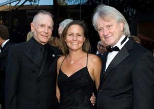 Supporter of PSO Bill Gillespie, Susan St. Clair, and Carl St. Clair, Music Director of the Pacific Symphony.
