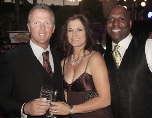 JC Clow, Cindy & William Lewis, from The Winery Restaurant