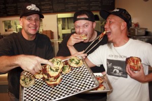 Stan Frazier, Chef Trevor, Andy Hong