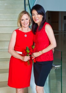 Vice-Chair Dee Higby and Chair Betty Huang