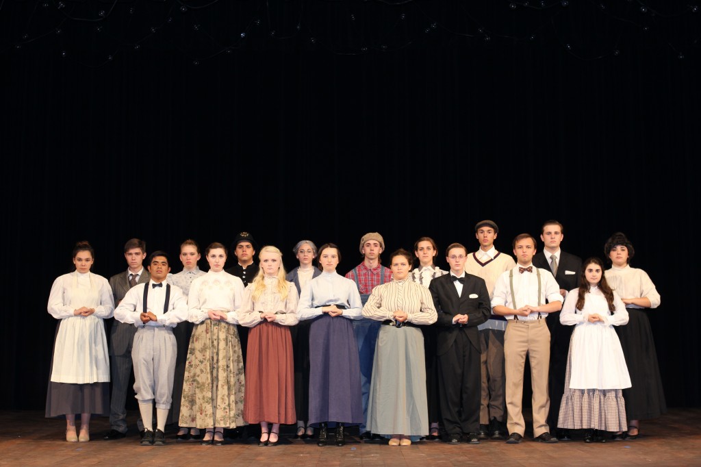 Our Town cast photo. — Photo courtesy Steve Stary 