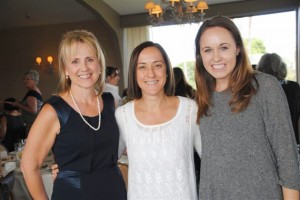 Left to right- Carrie Olson, Christine Caine, Kristen Morse. Photo credit: Tracey Martin