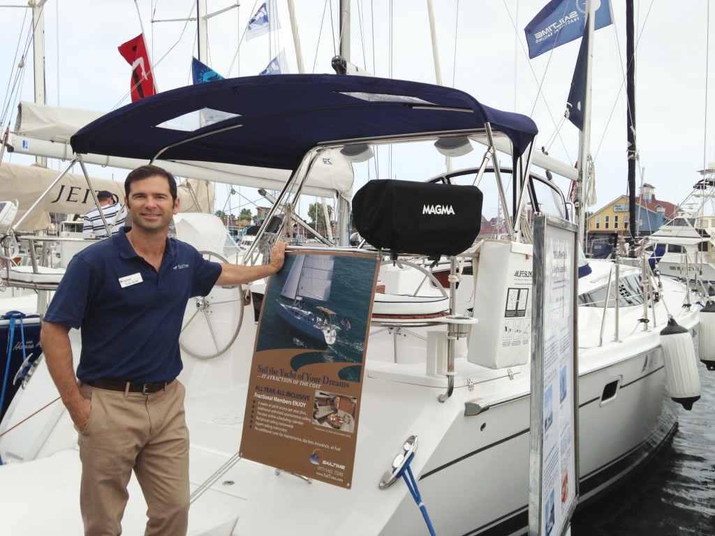 Chris Jester, base manager for SailTime Newport Beach