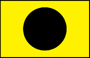 A blackball flag