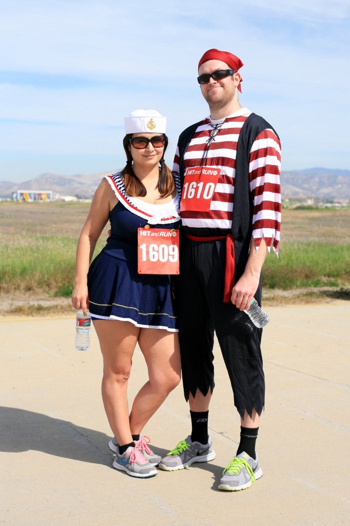 Newport Beach residents Ted and Jackie Dixon before the race.