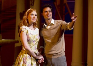 Erin Mackey and David Burnham in "Light in the Piazza"