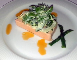 Salmon Mousse at Cafe Jardin