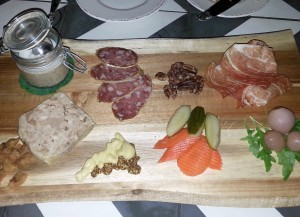 Charcuterie plate at Provenance