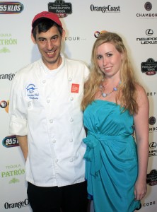 Chef Brian Hirsty and Catherine Del Casale