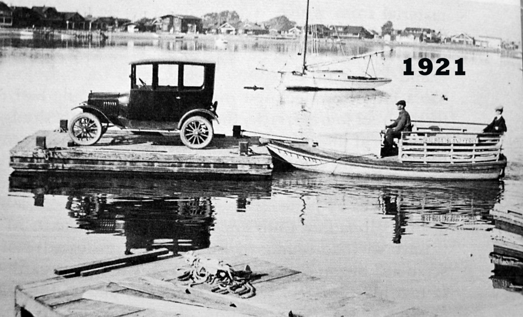 Historic photo of balboa ferry