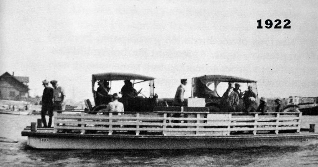 Historic photo of balboa ferry