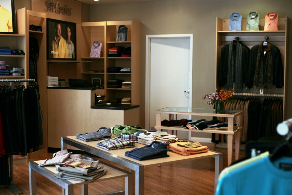 The store’s new location