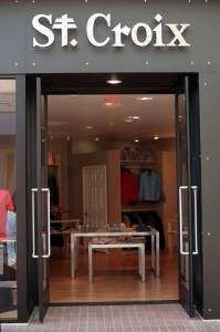 The store’s new location