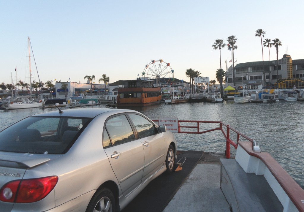 Riding the balboa ferry