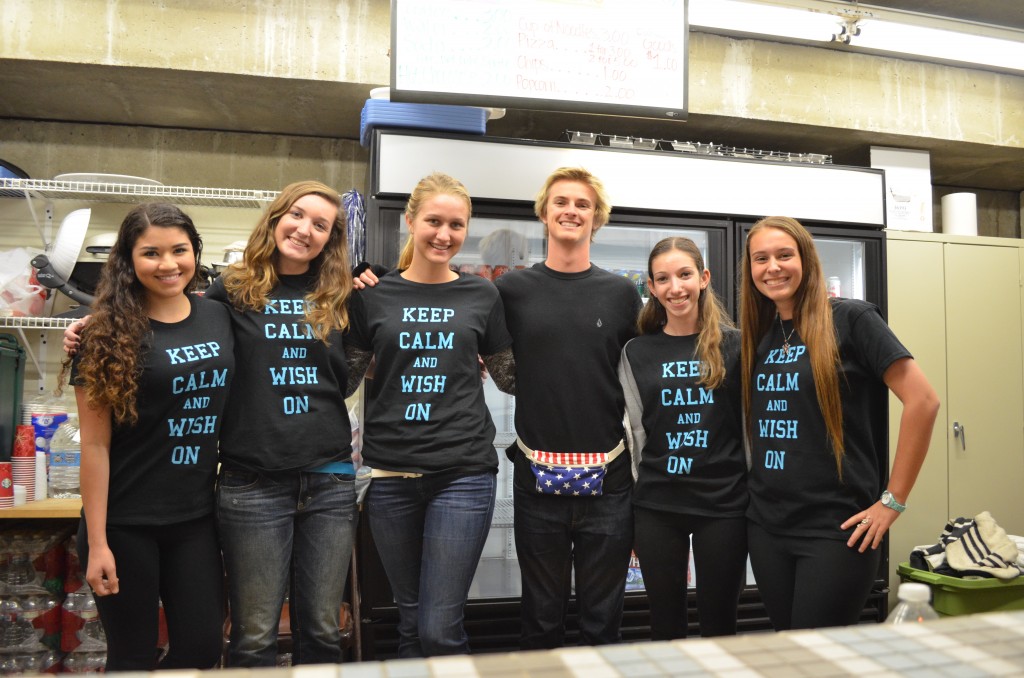 Some of the Corona del Mar High School Make-A-Wish Club (left to right) Sam Flores, Kate Thompson, Jayden Smith, Chase Jackson, Rayna Schonwit, Rachel Schonwit. — Photo courtesy Rafah Ali