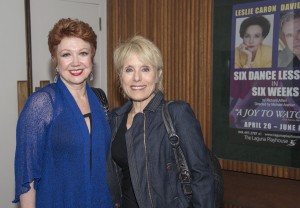 Donna McKechnie (Musical Staging for “Six Dance Lessons” and the Tony Award winning star of “A Chorus Line”) and Newport Beach resident Karen Weinberg
