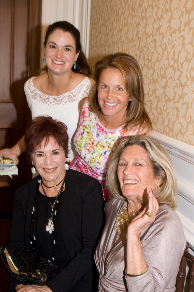 (bottom) Ranne Shackleton, Laurie Moroch, (top) Jackie Glass, Marily Wilson