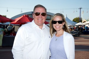 Hoag's President and CEO Robert, with his wife Lisa Braithwaite