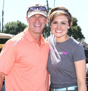 Reedy Asset Management, Inc. Principal Chris Reedy and Big Brothers Big Sisters Orange County CEO Melissa Beck. 
