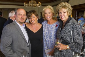 Wayne Pinnell, Margaret Bayston, Maadie Huckleby, and LH 20th Anniversary Gala Honorary Chair Donna Pickup